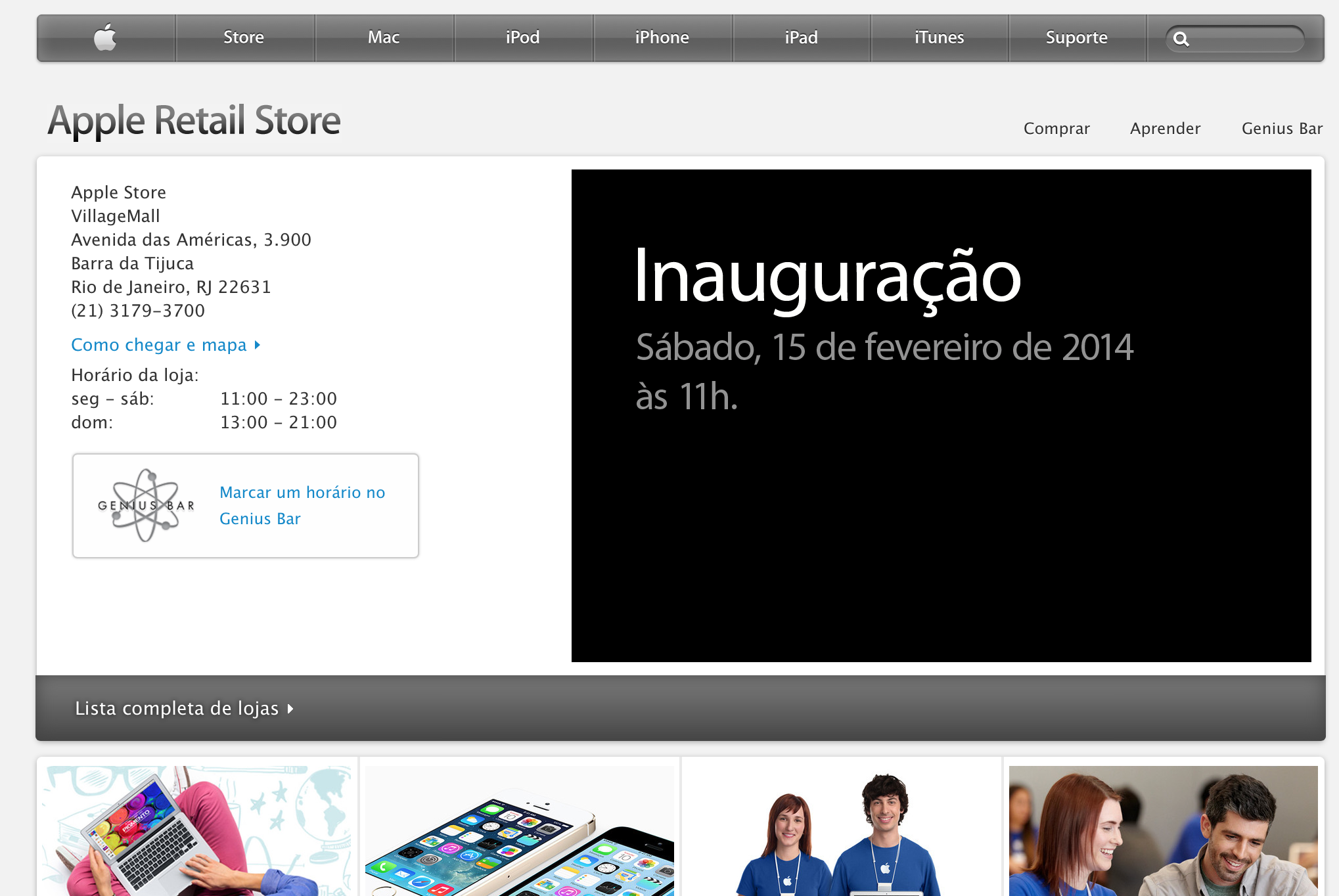 First official Apple Store to open in Rio