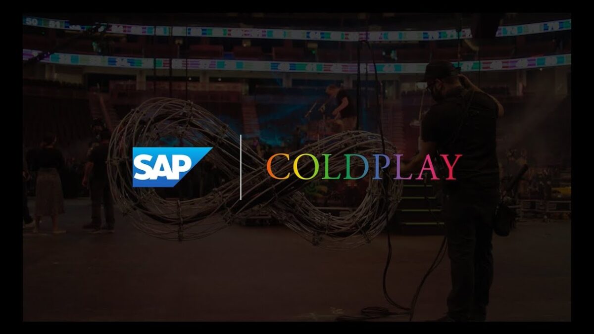 SAP and Coldplay collaboration